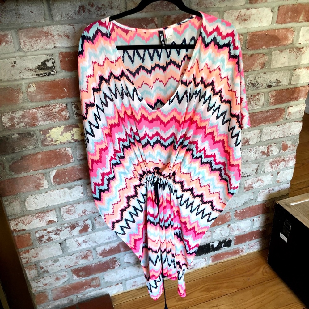 H&M Multi Color Pool Cover Up